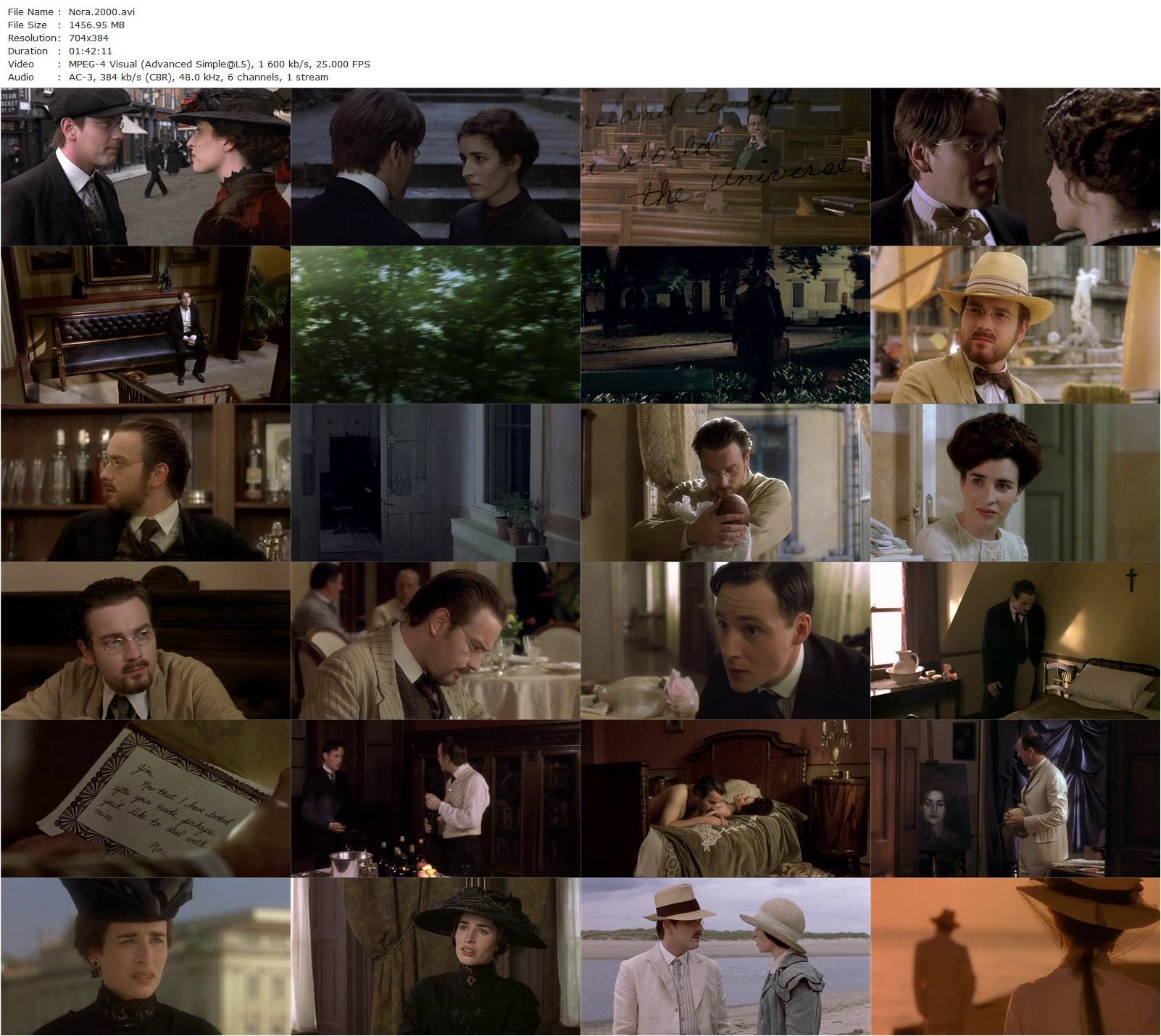 Nora (2000) Pat Murphy, Ewan McGregor, Susan Lynch, Andrew Scott-poster