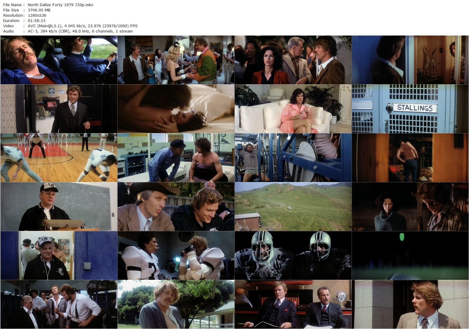 North Dallas Forty (1979) Ted Kotcheff, Nick Nolte, Charles Durning, Mac Davis-poster