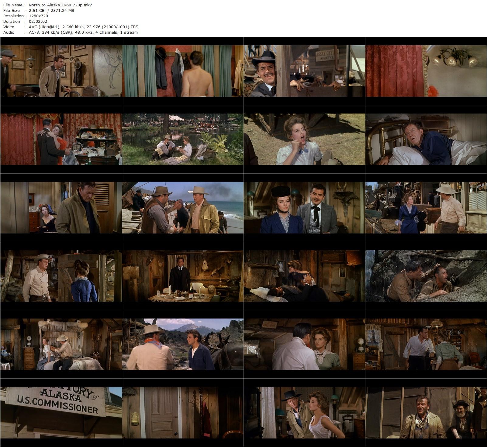 North to Alaska (1960) Henry Hathaway, John Wayne, Stewart Granger, Ernie Kovacs-poster