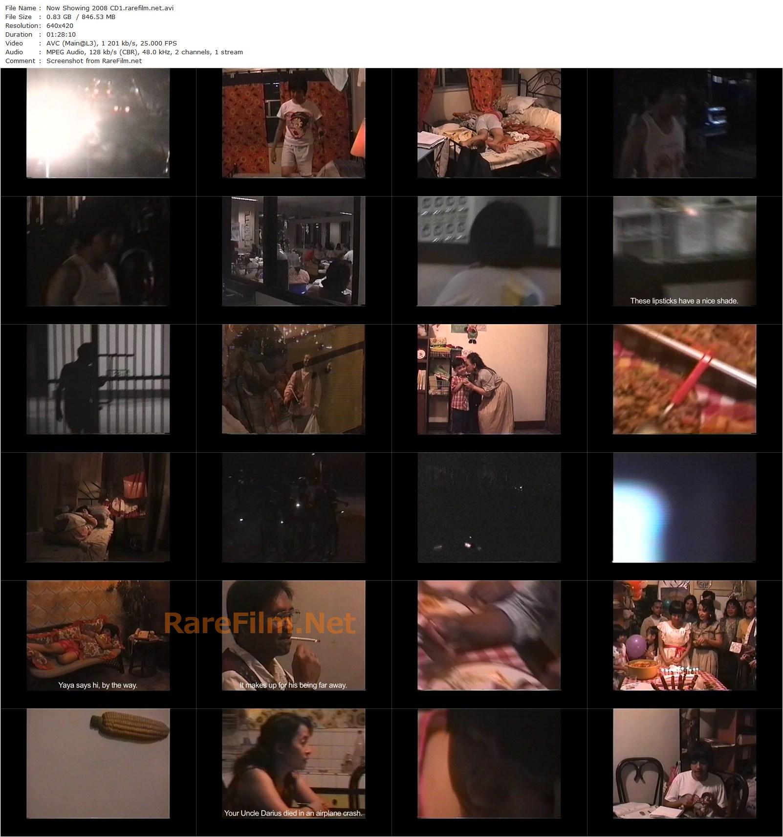 Now Showing (2008) Raya Martin, Ness Roque, Adriana Agcaoili, Via Antonio-poster