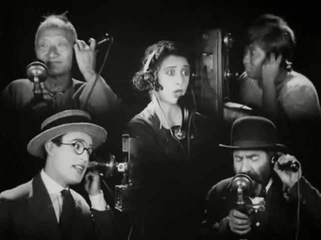 Number Please (1920) Hal Roach, Fred C. Newmeyer, Harold Lloyd, Mildred Davis, Roy Brooks, Short, Comedy, Romance-poster