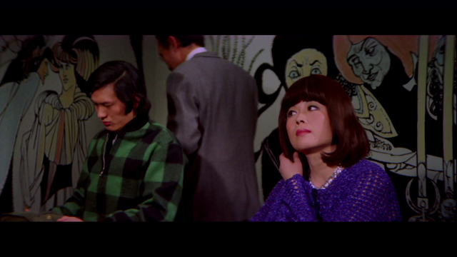 Nureta kuchibiru (1972) directed by Tatsumi Kumashiro-poster