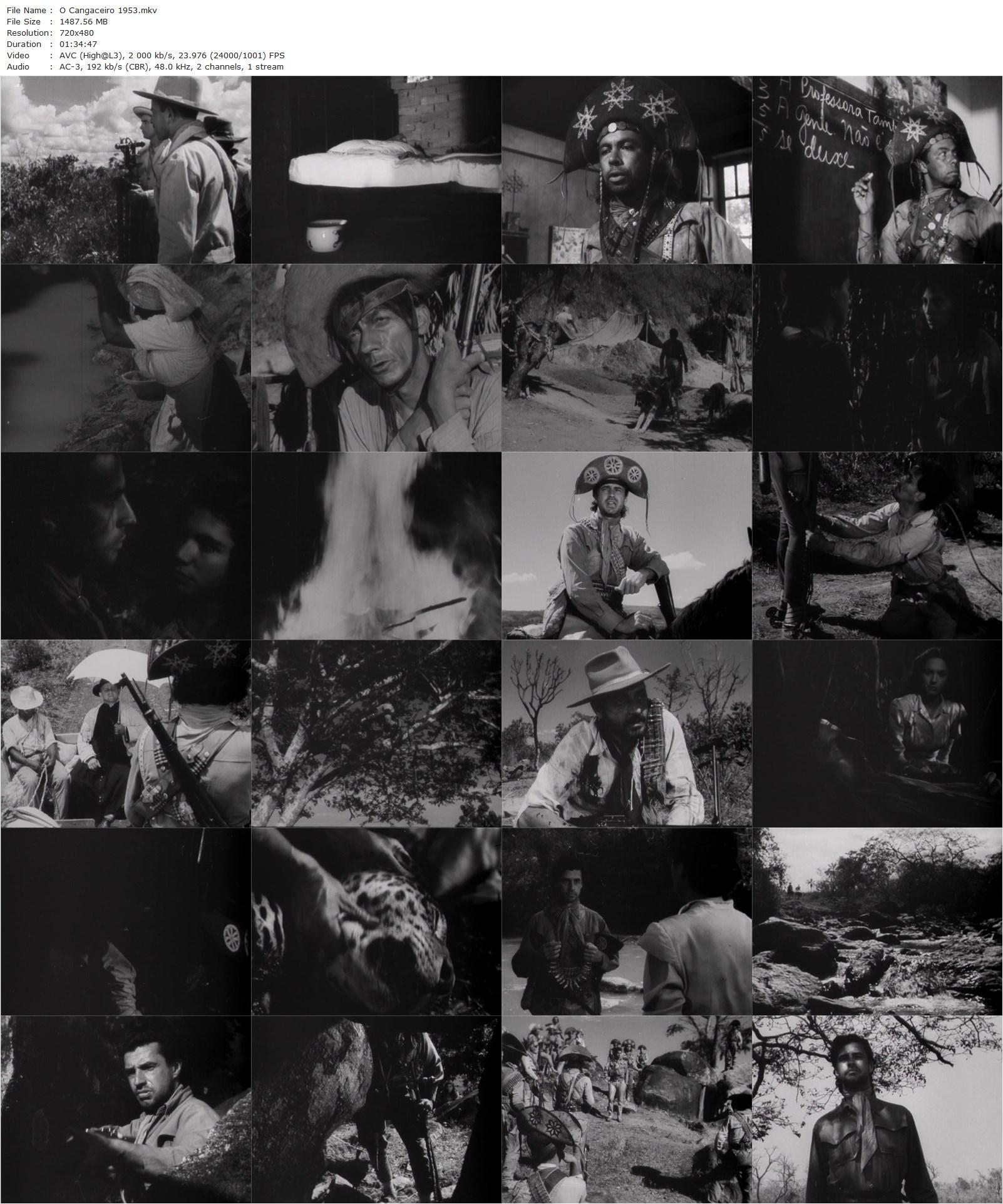 O Cangaceiro (1953) Lima Barreto, Alberto Ruschel, Marisa Prado, Milton Ribeiro-poster