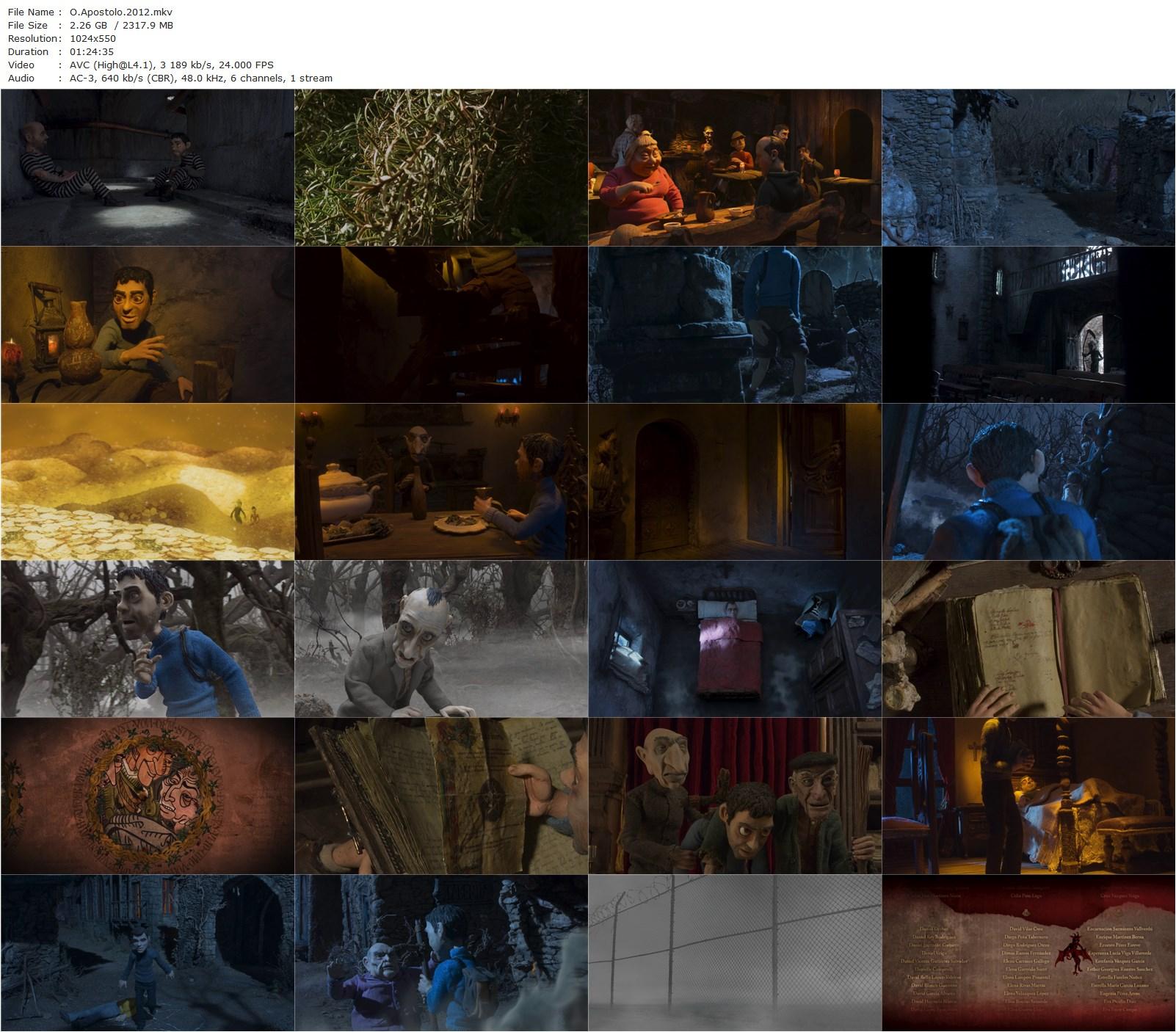 The Apostle / O Apóstolo (2012) Fernando Cortizo, Carlos Blanco, Xosé Manuel Olveira ‘Pico’, Paul Naschy-poster