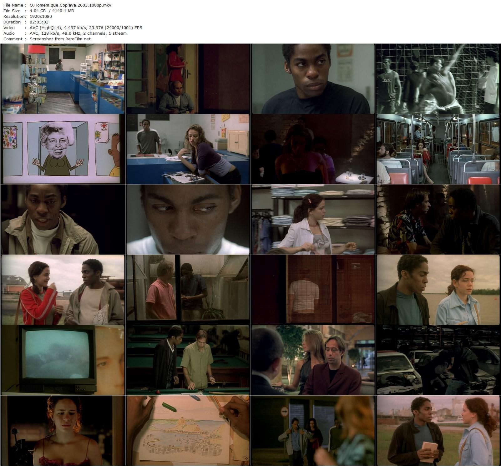 O Homem Que Copiava / The Man Who Copied (2003) Jorge Furtado, Lázaro Ramos, Renata de Lélis, Sérgio Lulkin-poster