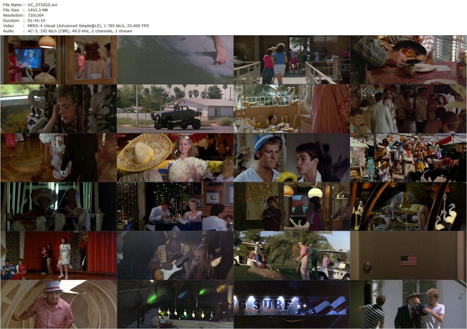 O.C. and Stiggs (1985) Robert Altman, Daniel Jenkins, Neill Barry, Jane Curtin-poster