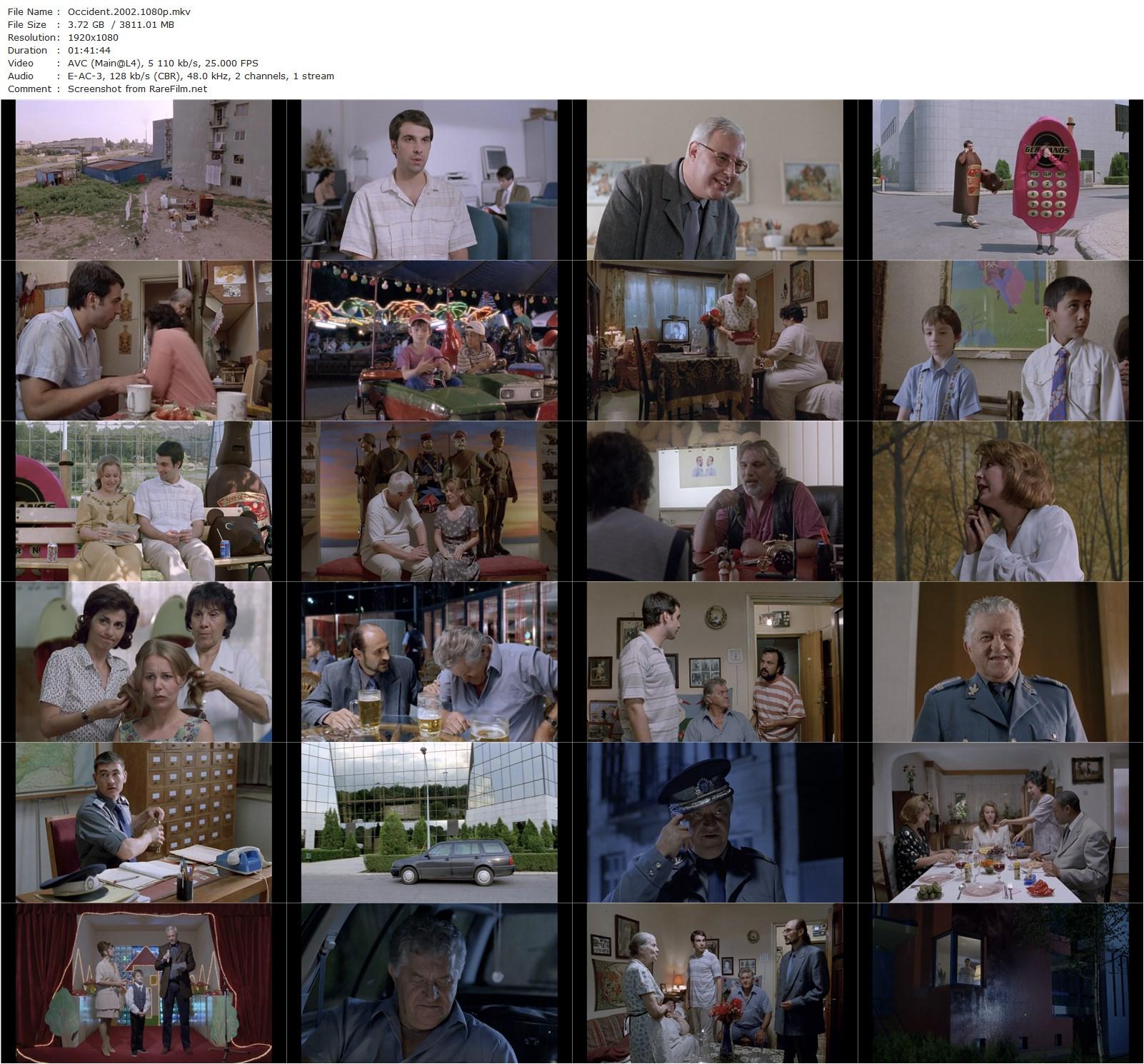 Occident (2002) Cristian Mungiu, Alexandru Papadopol, Anca Androne, Samuel Tastet-poster