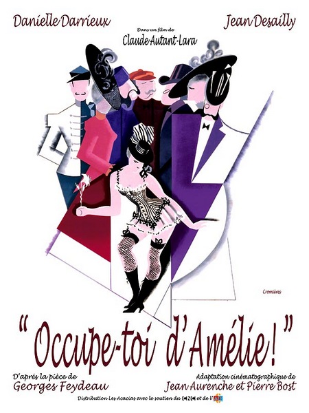 Keep an Eye on Amelia AKA Occupe-toi d’Amélie..! (1949) Claude Autant-Lara, Danielle Darrieux, Jean Desailly, Victor Guyau
