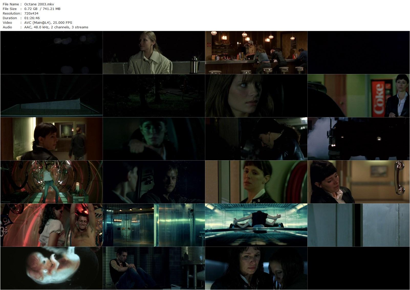 Octane (2003) Marcus Adams, Madeleine Stowe, Norman Reedus, Bijou Phillips-poster