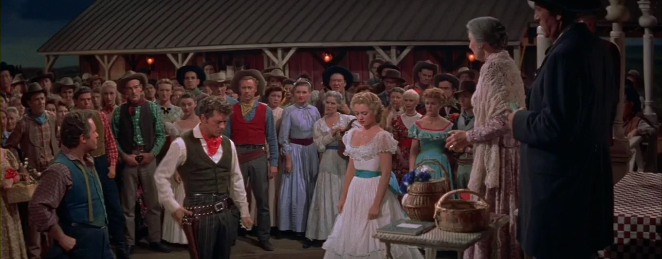 Oklahoma! (1955) Fred Zinnemann, Gordon MacRae, Gloria Grahame, Gene Nelson-poster