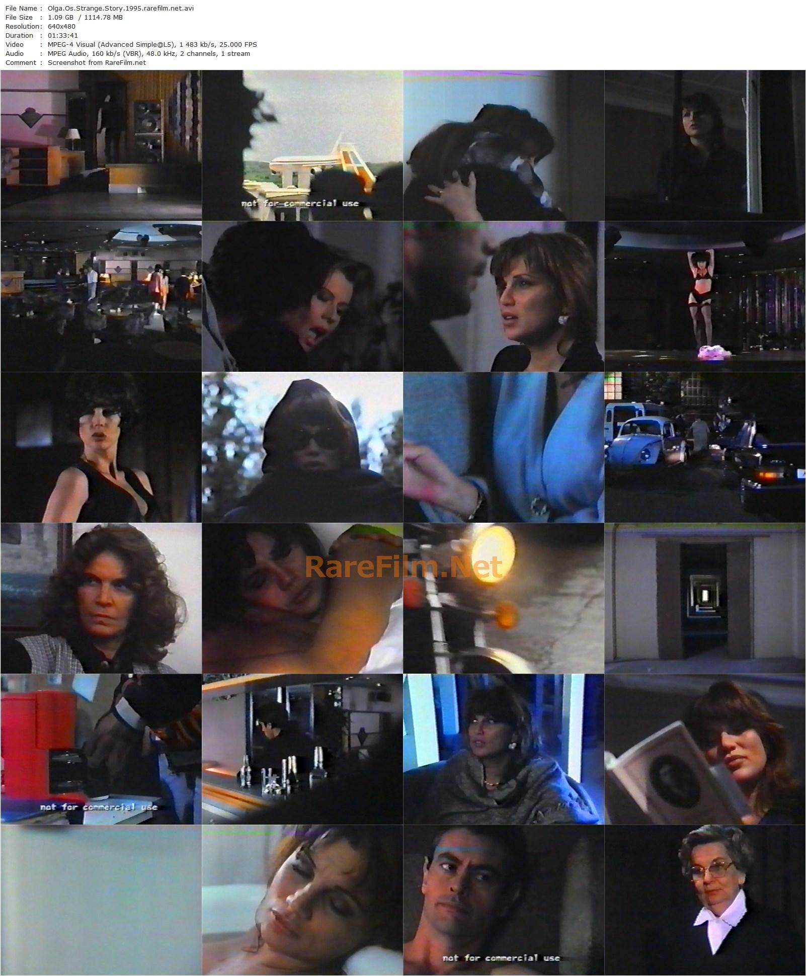 Olga O’s Strange Story / La strana storia di Olga ‘O’ (1995) Antonio Bonifacio, Serena Grandi, Stéphane Ferrara, Daniela Poggi-poster