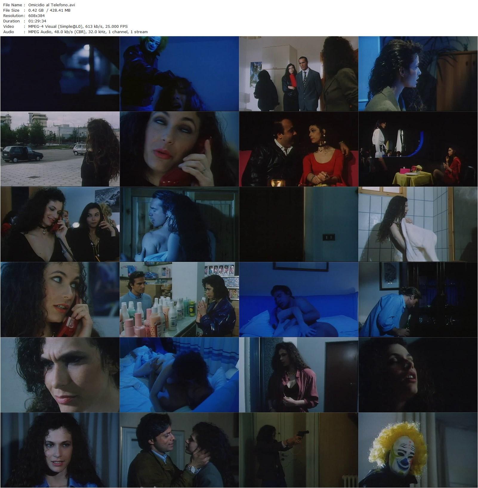 Telephone Murder AKA Omicidio al telefono (1994) Bruno Mattei, Antonio Zequila, Pascal Persiano, Carla Salerno-poster