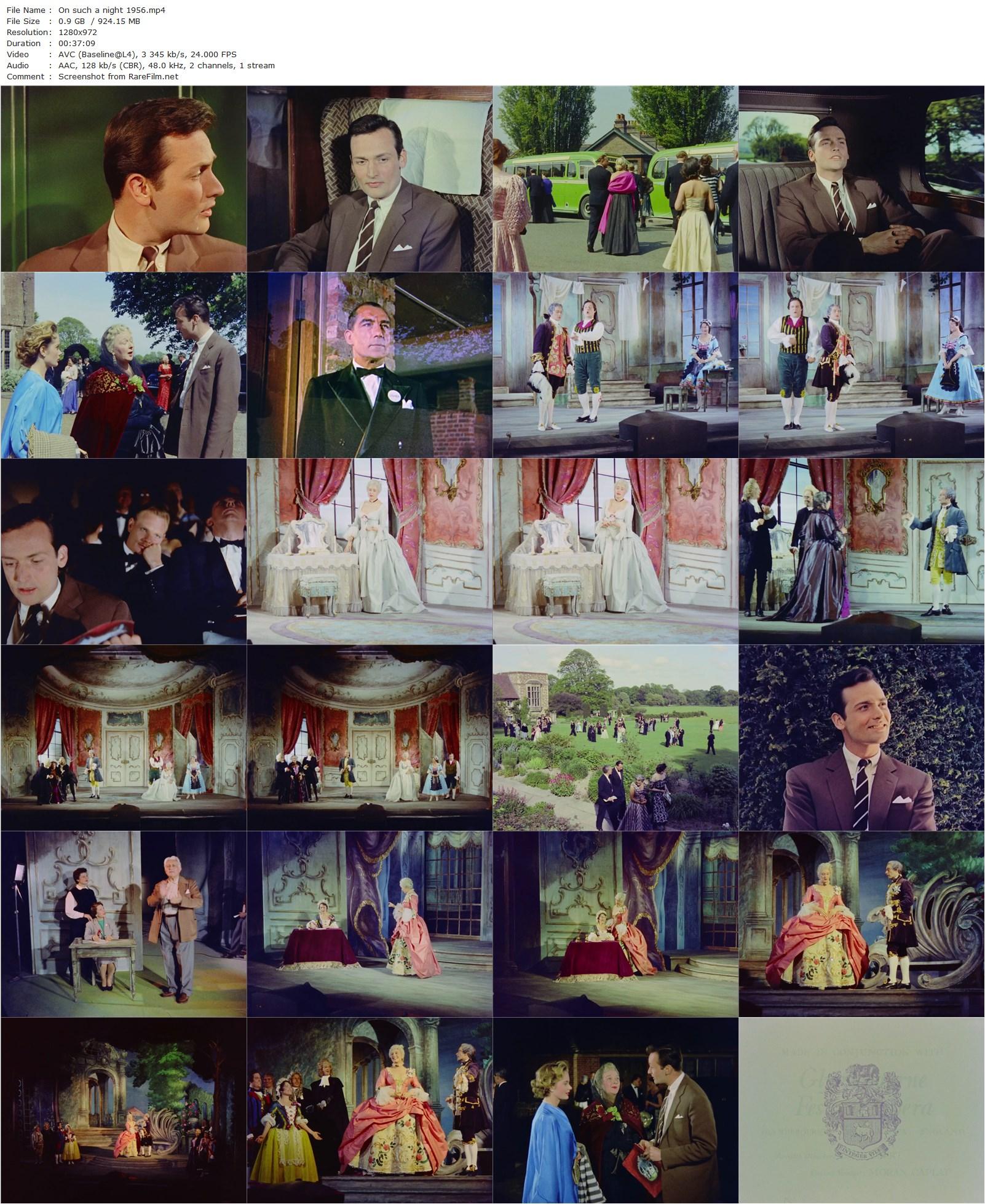 On Such a Night (1956) Anthony Asquith-poster