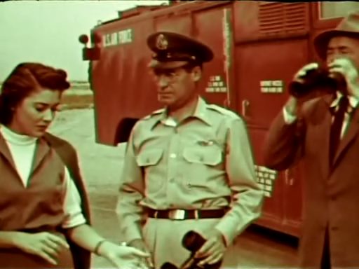 On the Threshold of Space (1956) Robert D. Webb, Guy Madison, Virginia Leith, John Hodiak, Drama, Sci-Fi-poster