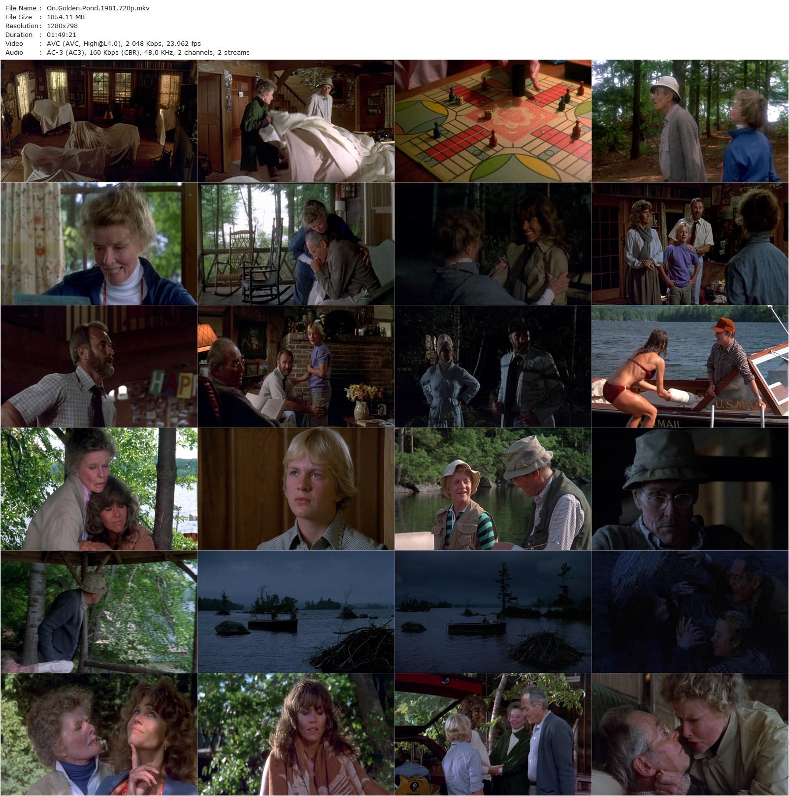 On Golden Pond (1981) Mark Rydell-poster