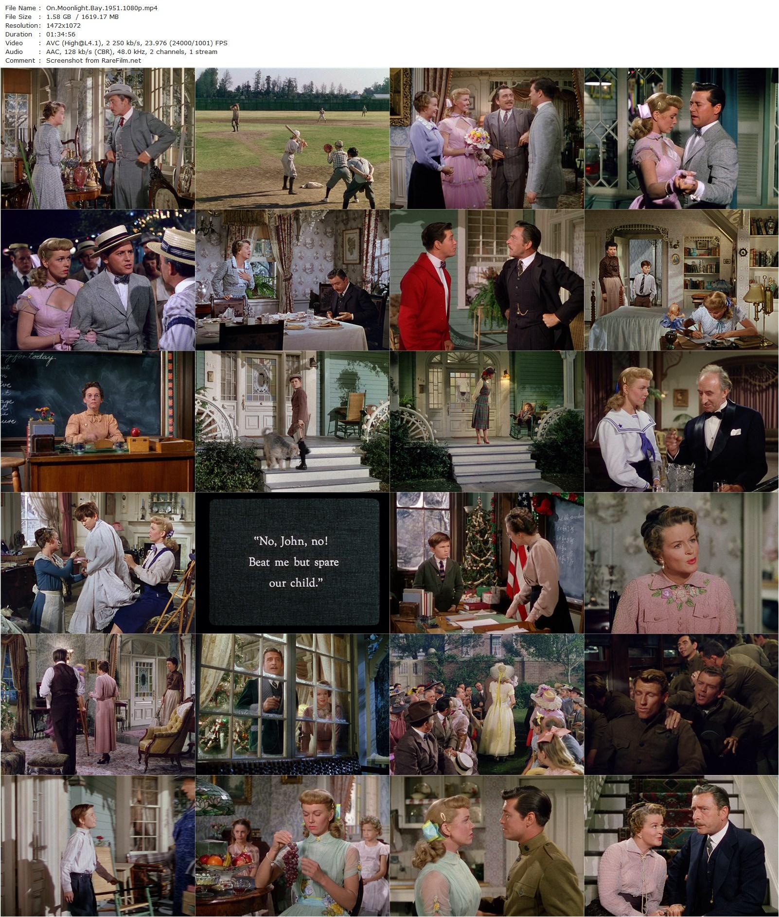 On Moonlight Bay (1951) Roy Del Ruth, Doris Day, Gordon MacRae, Jack Smith-poster