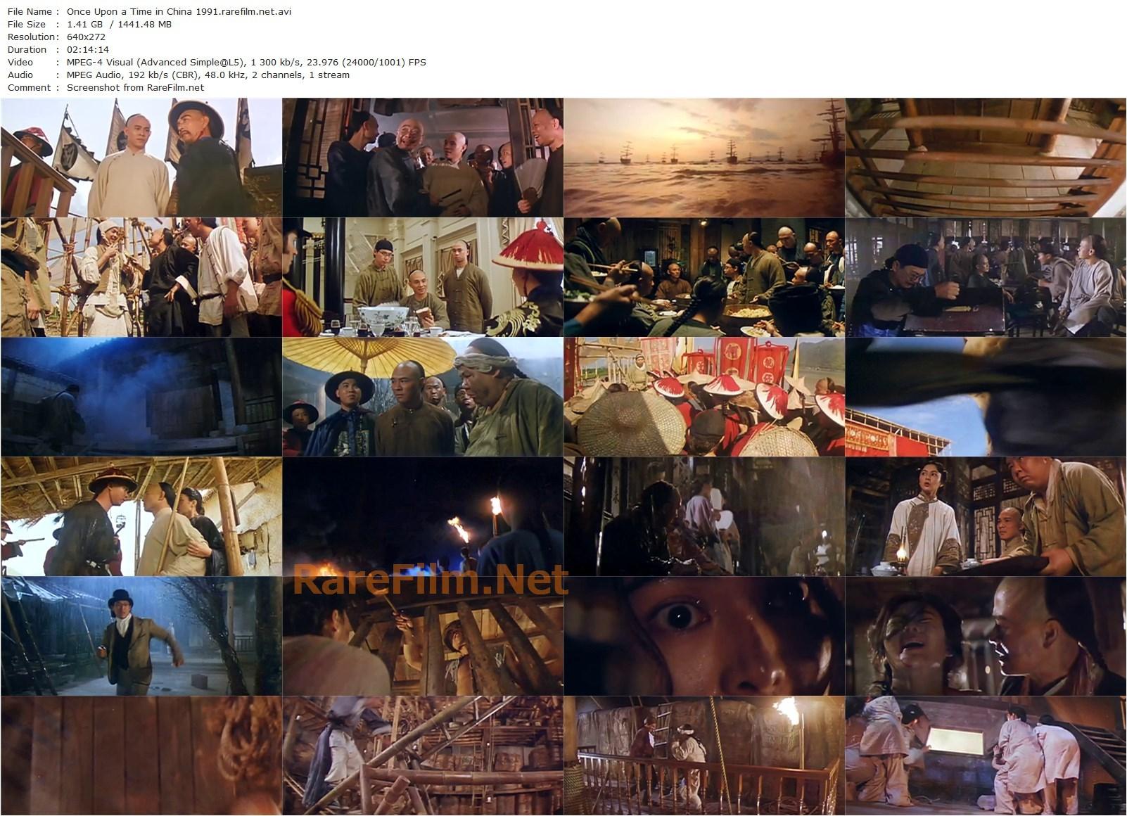 Once Upon a Time in China / Wong Fei Hung (1991) Hark Tsui, Jet Li, Rosamund Kwan, Biao Yuen-poster