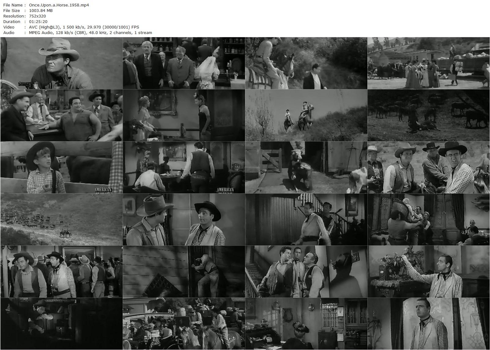 Once Upon a Horse… (1958) Hal Kanter, Dan Rowan, Dick Martin, Martha Hyer-poster