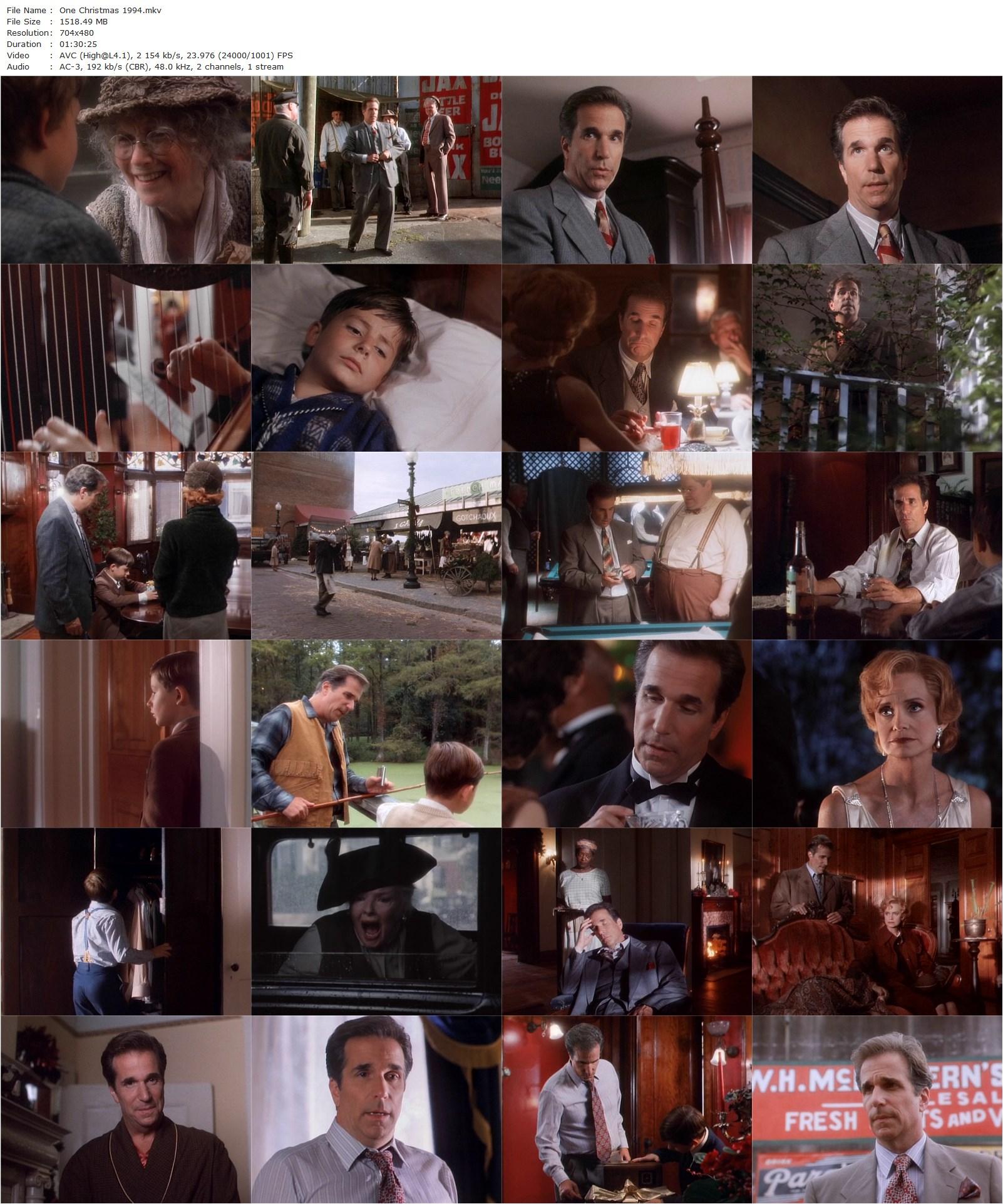 One Christmas (1994) Tony Bill, Katharine Hepburn, Henry Winkler, Swoosie Kurtz-poster