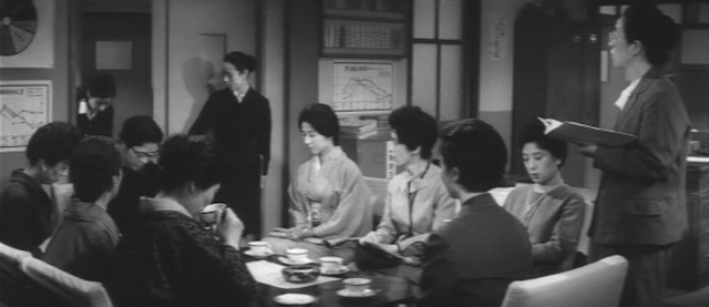 Onna bakari no yoru (1961)-poster