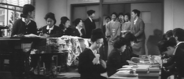 Onna bakari no yoru (1961)-poster