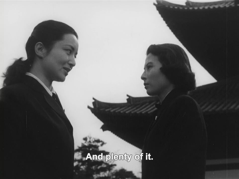 Onna no sono / The Garden of Women (1954) Keisuke Kinoshita, Mieko Takamine, Hideko Takamine, Keiko Kishi, Drama-poster