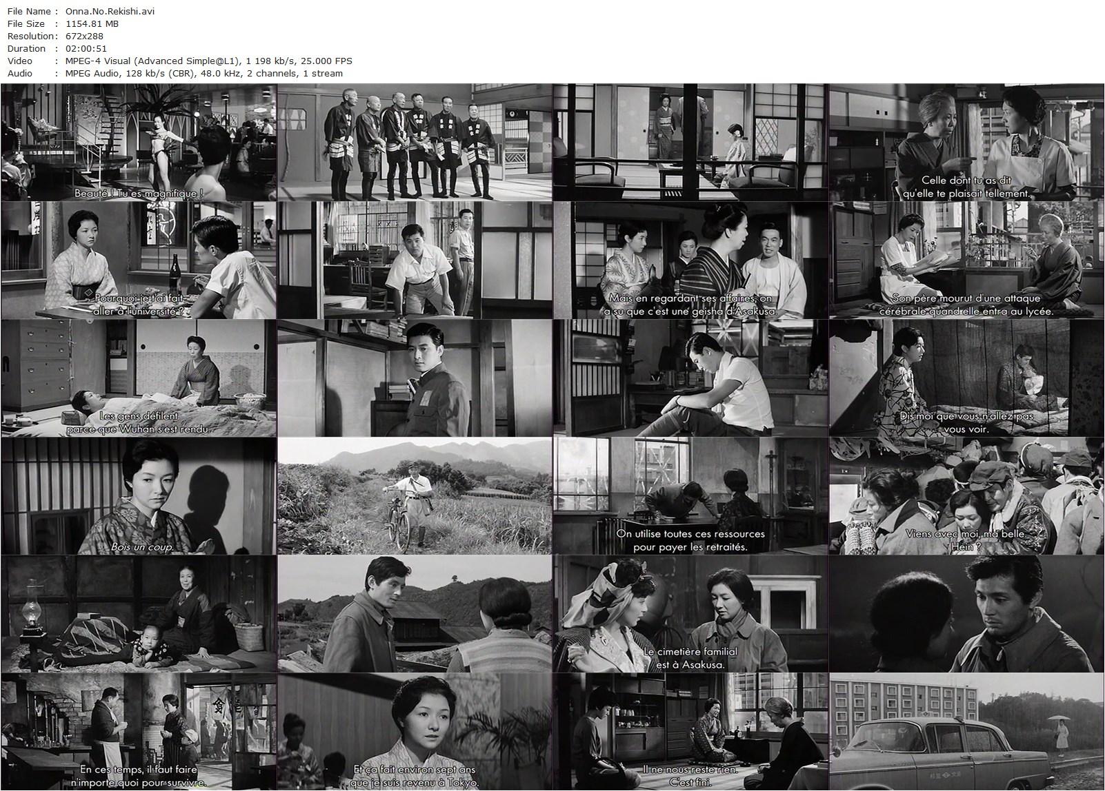 A Woman’s Life AKA Onna no rekishi (1963) Mikio Naruse, Hideko Takamine, Akira Takarada, Tsutomu Yamazaki-poster