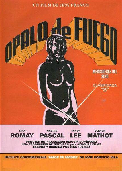 Two Female Spies with Flowered Panties / Ópalo de fuego: Mercaderes del sexo (1980) Jesús Franco, Lina Romay, Lynn Monteil, Olivier Mathot, Thriller, Erotic