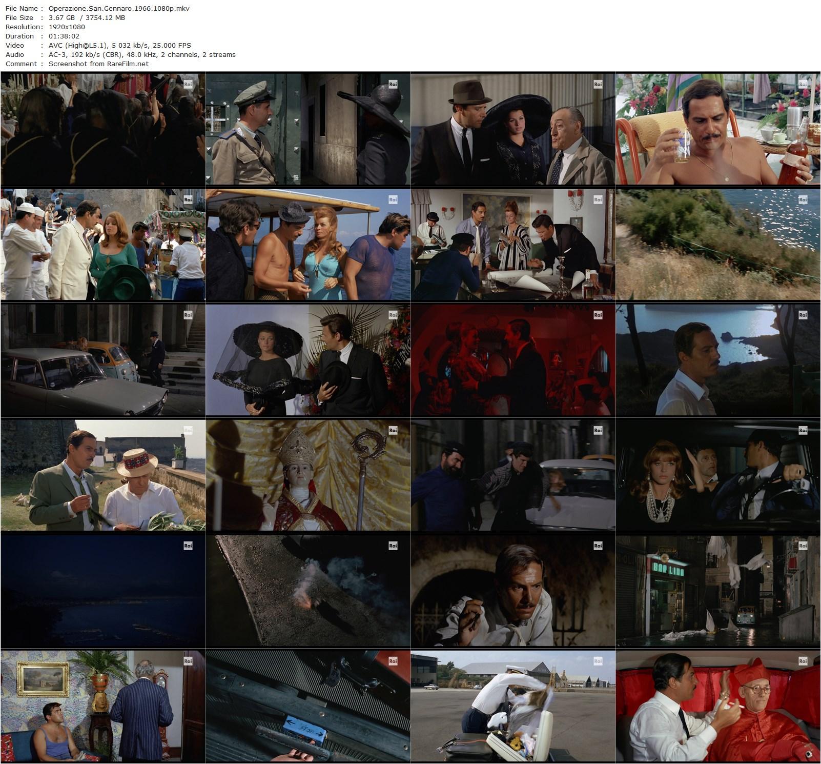 Treasure of San Gennaro / Operazione San Gennaro (1966) Dino Risi, Nino Manfredi, Senta Berger, Mario Adorf-poster