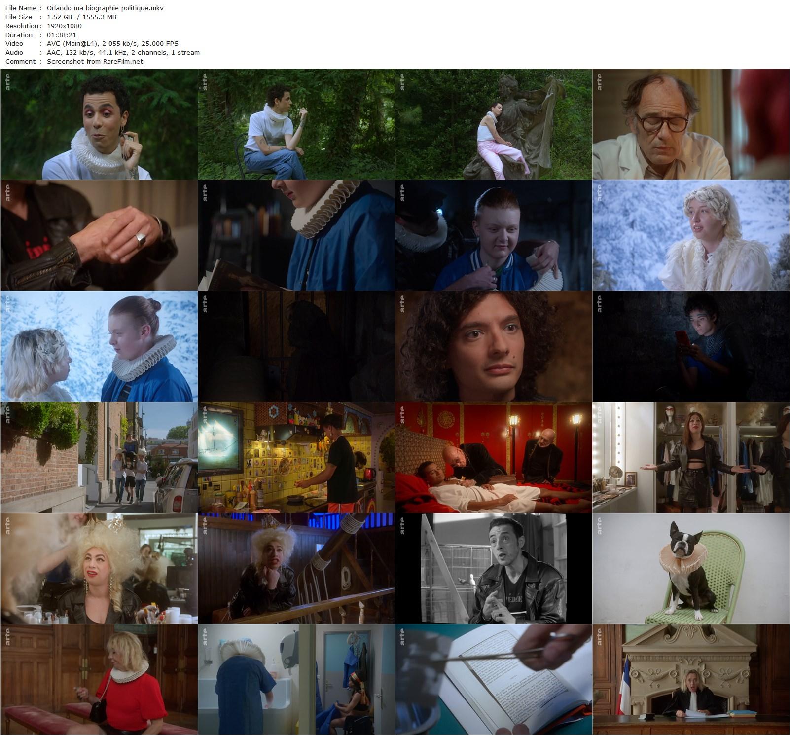 Orlando, My Political Biography / Orlando, ma biographie politique (2023) Paul B. Preciado, Arthur, Emma Avena, Amir Baylly-poster