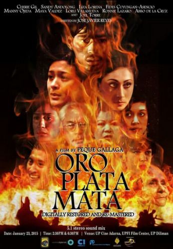 Gold, Silver, Death AKA Oro, Plata, Mata (1982) Peque Gallaga, Cherie Gil, Sandy Andolong, Liza Lorena