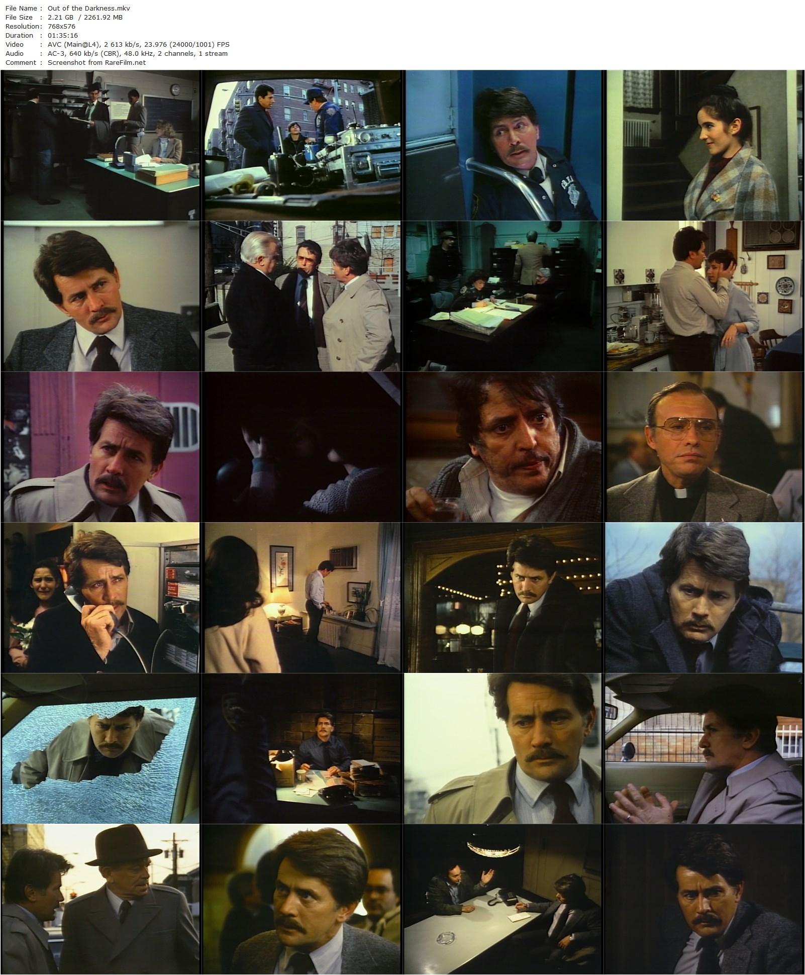 Out of the Darkness (1985) Jud Taylor, Martin Sheen, Hector Elizondo, Matt Clark-poster