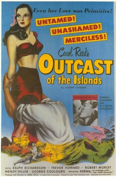 Outcast of the Islands (1951) Carol Reed, Ralph Richardson, Trevor Howard, Robert Morley, Drama, Adventure