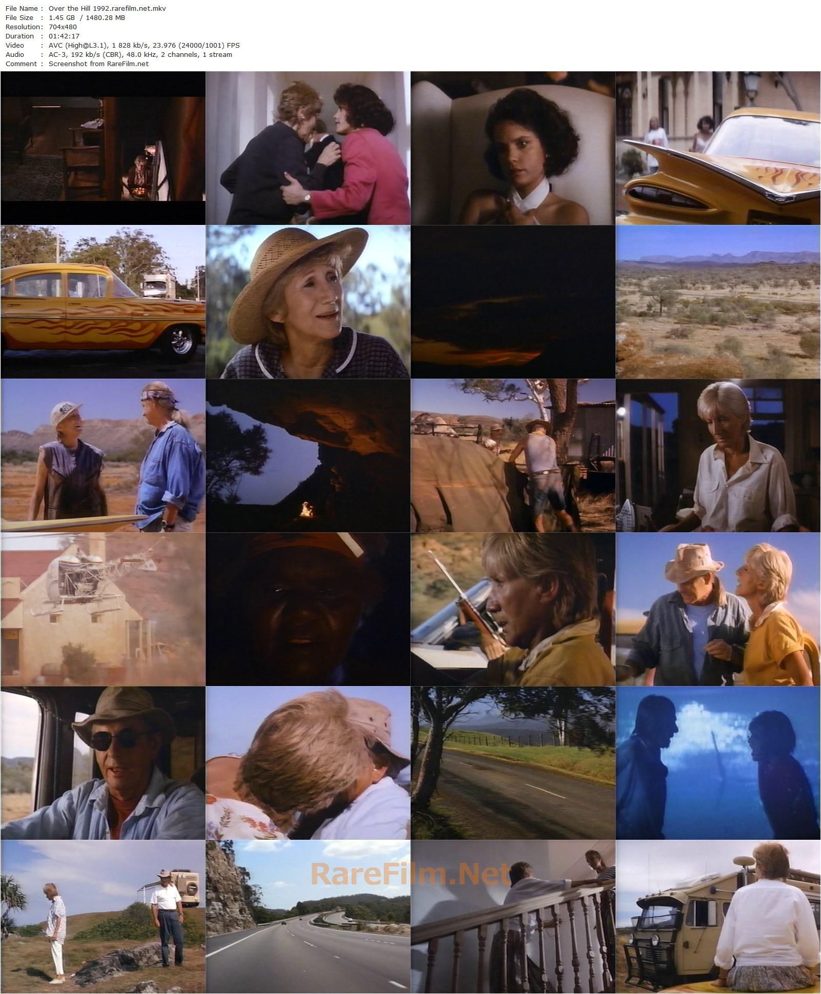 Over the Hill (1992) George Miller, Olympia Dukakis, Sigrid Thornton, Derek Fowlds-poster