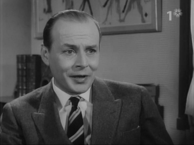 On a Bench in a Park (1960) Hasse Ekman-poster