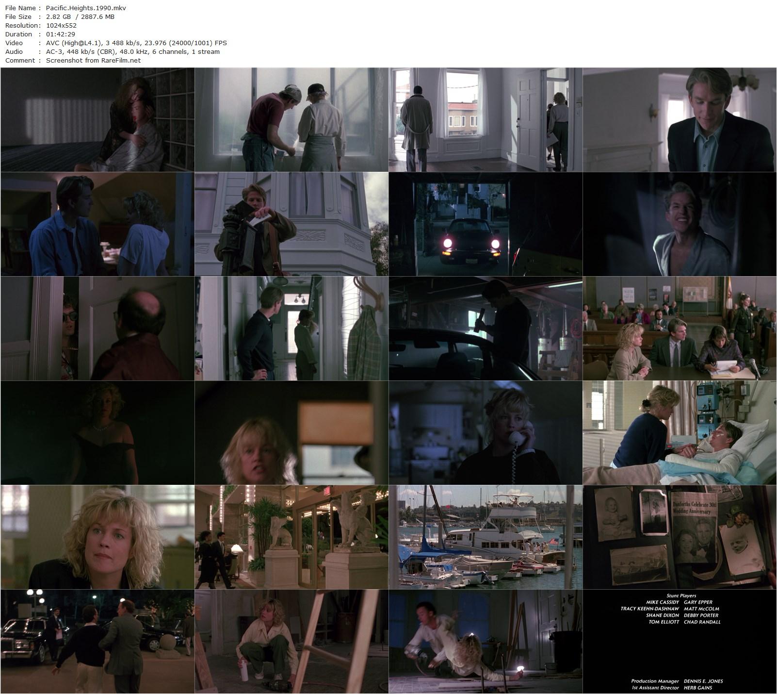 Pacific Heights (1990) John Schlesinger, Melanie Griffith, Matthew Modine, Michael Keaton-poster