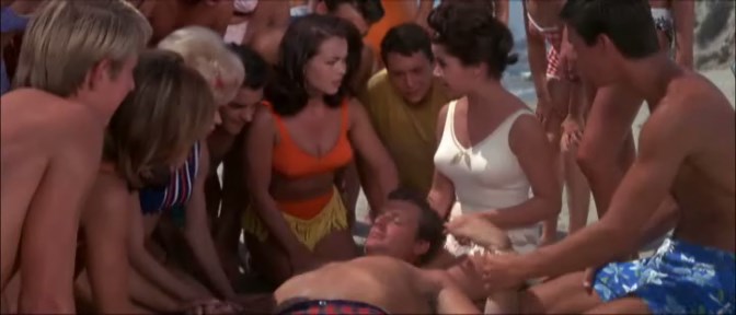 Pajama Party (1964) Don Weis, Tommy Kirk, Annette Funicello, Elsa Lanchester-poster