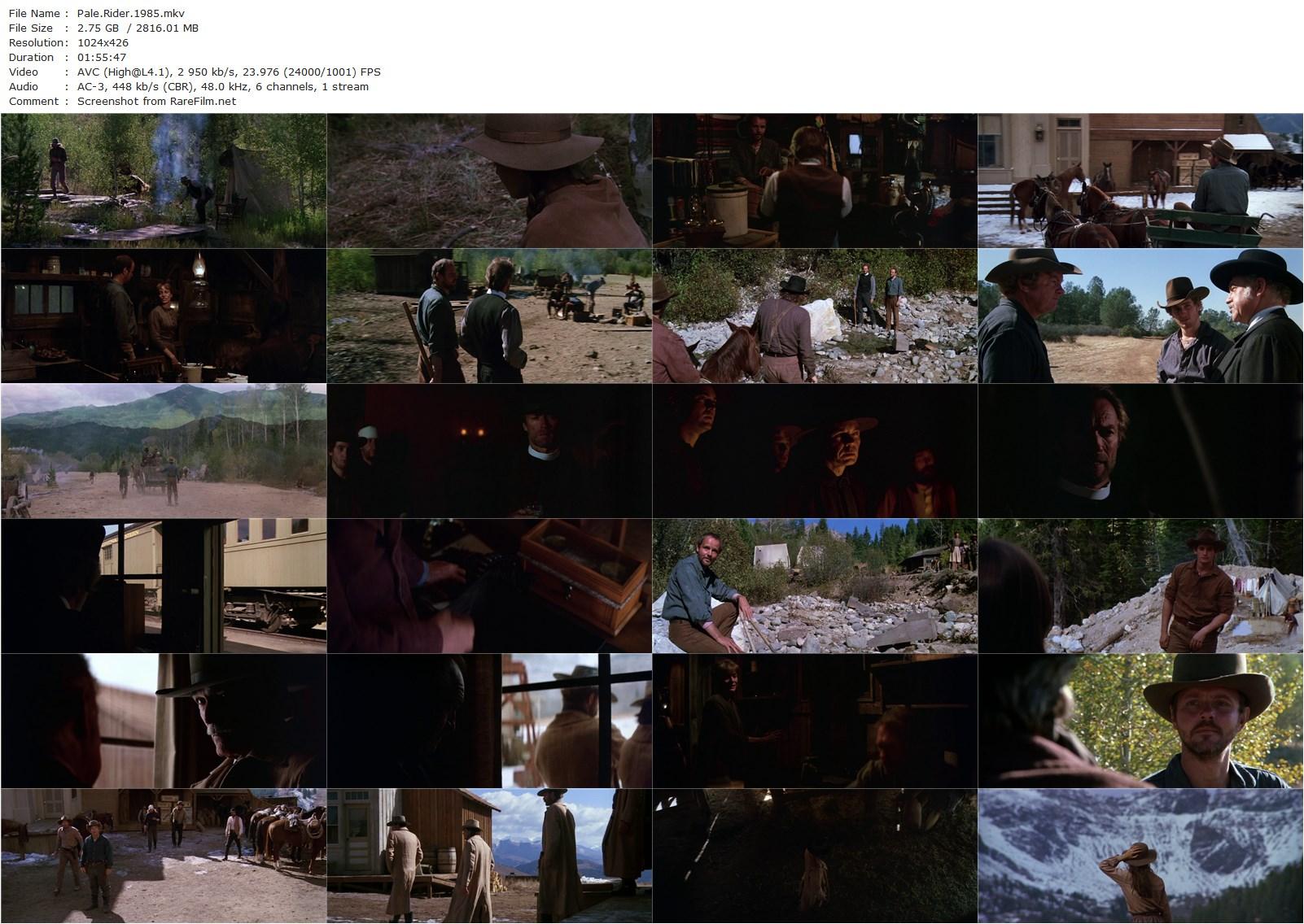 Pale Rider (1985) Clint Eastwood, Michael Moriarty, Carrie Snodgress-poster