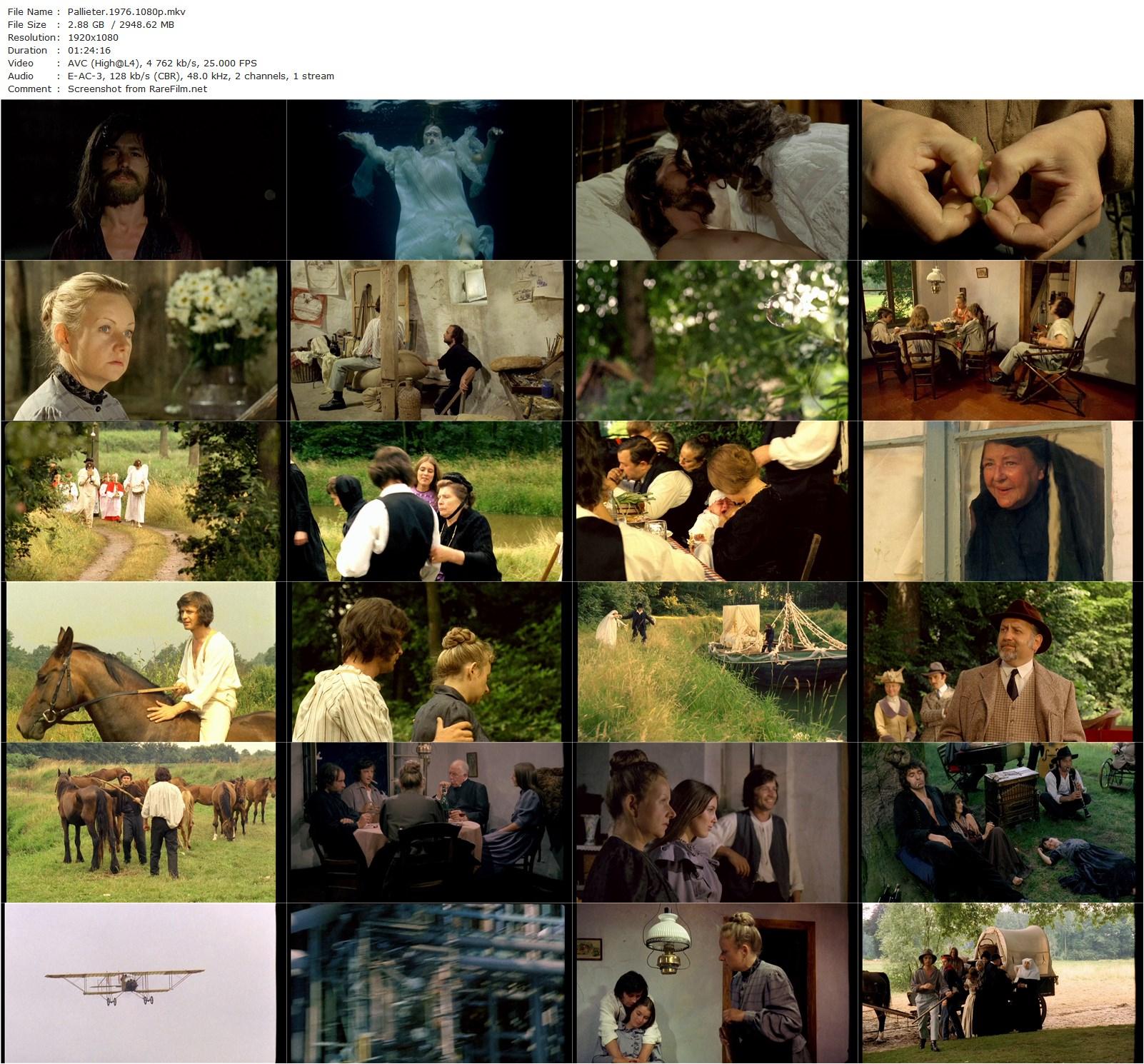 Pallieter (1976) Roland Verhavert, Eddie Brugman, Jacqueline Rommerts, Sylvia de Leur-poster