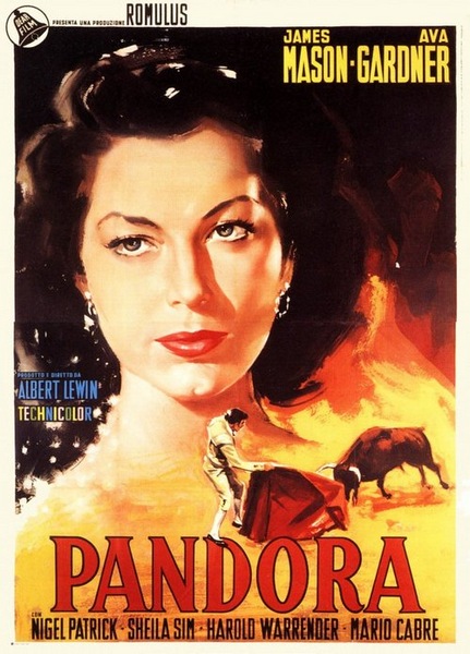 Pandora and the Flying Dutchman (1951) Albert Lewin, James Mason, Ava Gardner, Nigel Patrick, Drama, Fantasy, Mystery, Romance