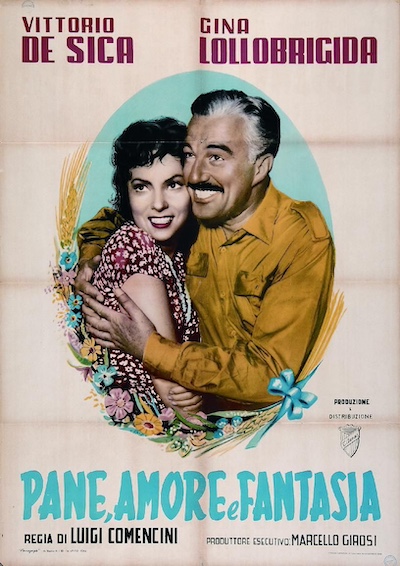Bread, Love and Dreams AKA Pane, amore e fantasia (1953) Luigi Comencini, Vittorio De Sica, Gina Lollobrigida, Marisa Merlini