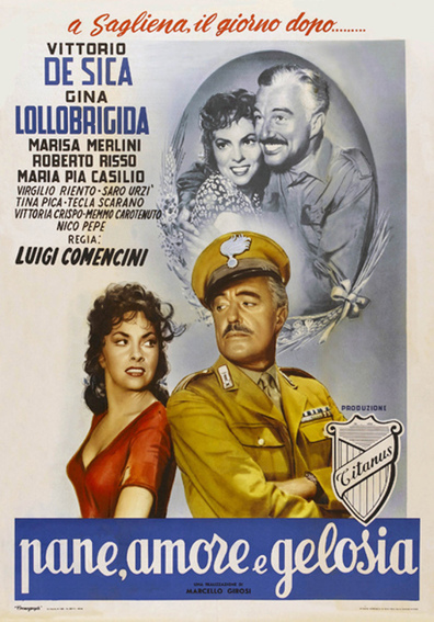 Pane, amore e gelosia / Frisky (1954) Luigi Comencini, Vittorio De Sica, Gina Lollobrigida, Marisa Merlini