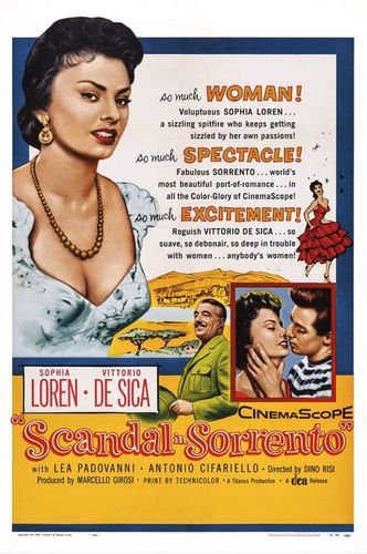 Scandal in Sorrento / Pane, amore e… (1955) Dino Risi, Vittorio De Sica, Sophia Loren, Lea Padovani
