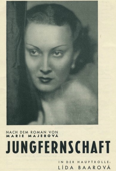 Virginity AKA Panenství (1937) Otakar Vávra, Lída Baarová, Jaroslava Skorkovská, Frantisek Kreuzmann