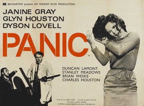 Panic (1963) John Gilling, Janine Gray, Glyn Houston, Dyson Lovell