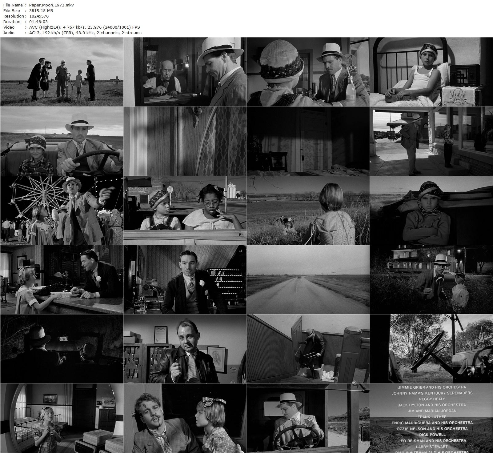 Paper Moon (1973) Peter Bogdanovich-poster