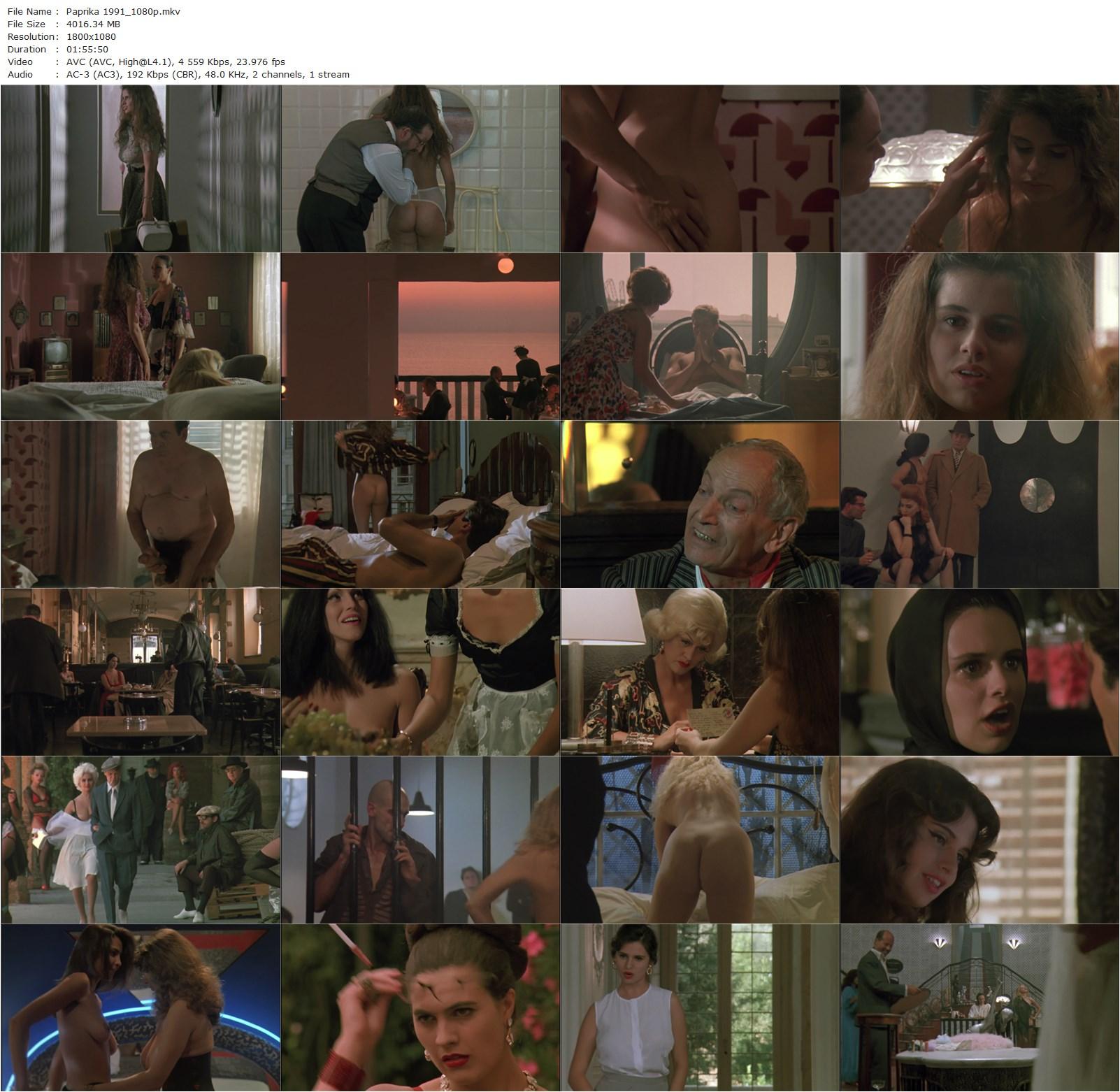 Paprika (1991) Tinto Brass, Debora Caprioglio, Stéphane Ferrara, Martine Brochard-poster