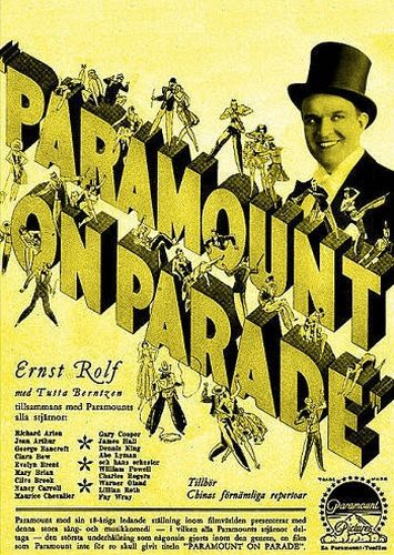 Paramount on Parade (1930) Dorothy Arzner, Otto Brower, Jean Arthur, Clara Bow, Maurice Chevalier