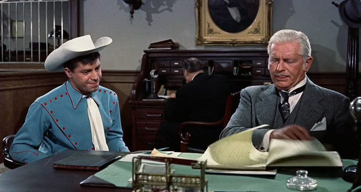 Pardners (1956) Norman Taurog, Dean Martin, Jerry Lewis, Lori Nelson, Comedy, Romance, Western-poster