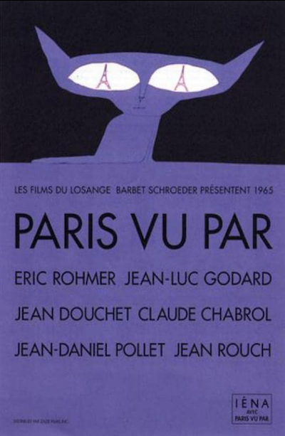 Jean Douchet, Jean Rouch, Jean-Daniel Pollet, Eric Rohmer, Jean-Luc Godard, Claude Chabrol – Paris vu par… AKA Six in Paris (1965)